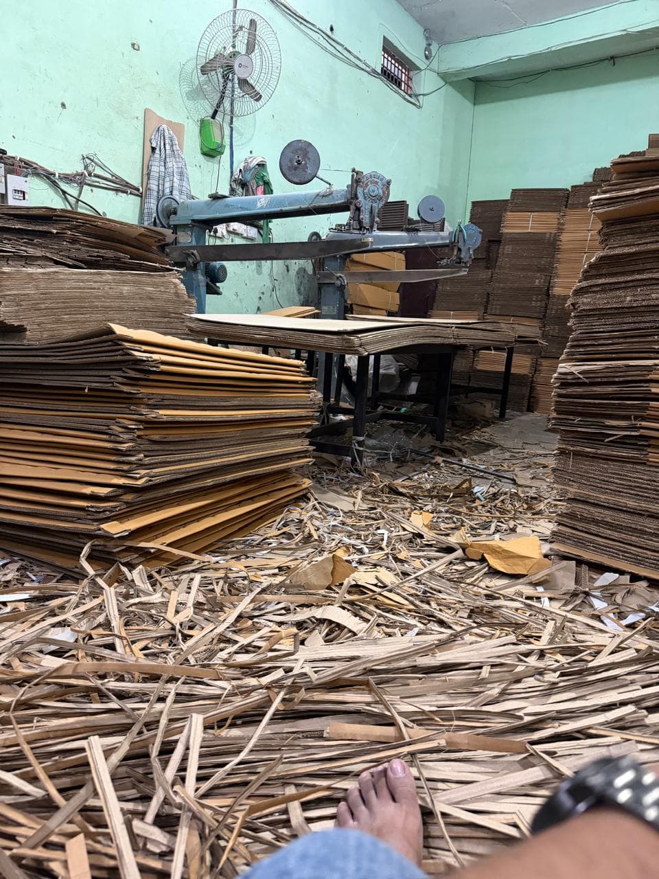 Box Bundling & Stacking Area
